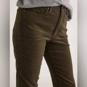 QUINCE 6 Seaweed Organic Cotton Corduroy Pants Straight Leg
